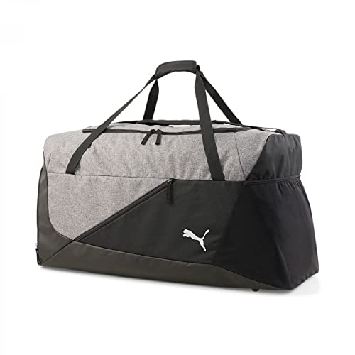 PUMA Teamfinal Teambag M Sporttasche, Schwarz/Grau Meliert, Mittelgroß, Einheitsgröße von PUMA