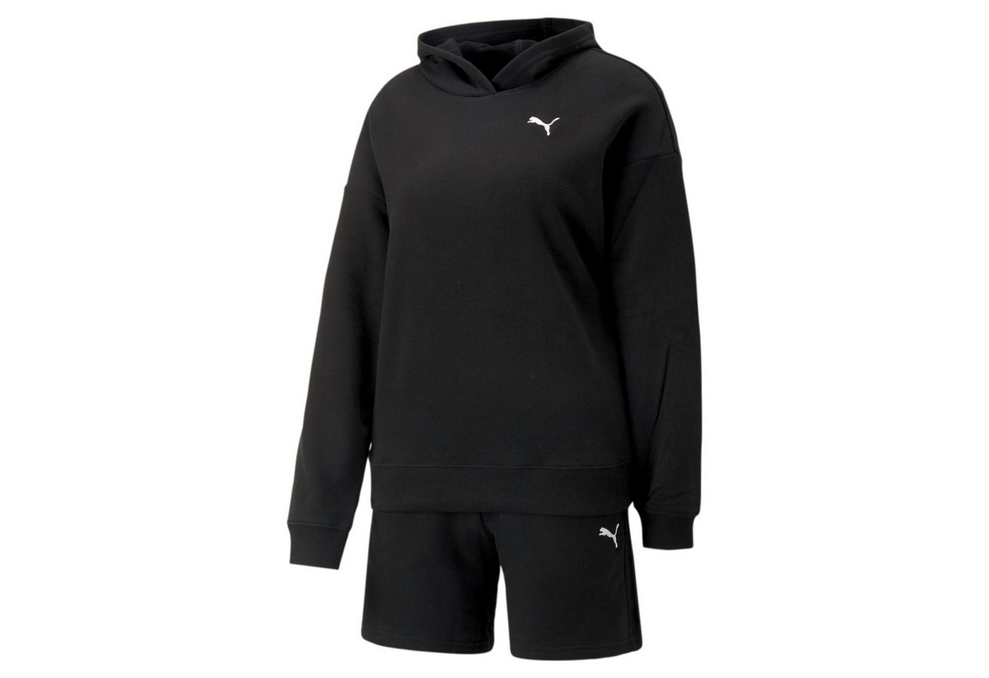 PUMA Trainingsanzug Puma Damen Sweatanzug Loungewear Shorts Suit 673703 PUMA Trainingsanzug Puma Damen Sweatanzug Loungewear Shorts Suit 673703 von PUMA