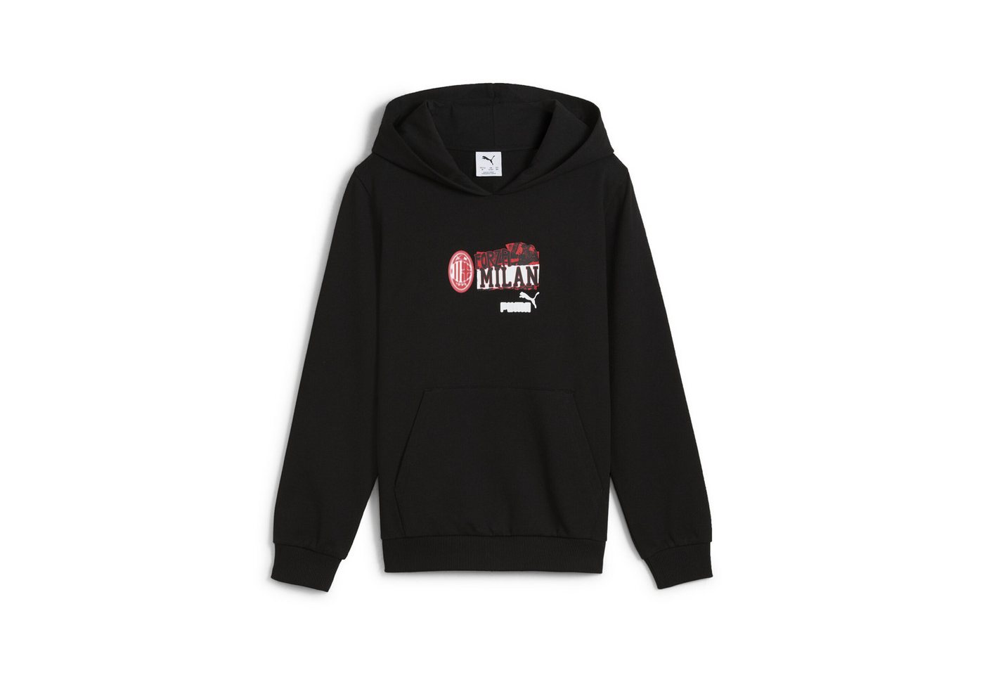 PUMA Trainingspullover AC Milan ftblNRGY Hoodie Jugendliche PUMA Trainingspullover AC Milan ftblNRGY Hoodie Jugendliche von PUMA