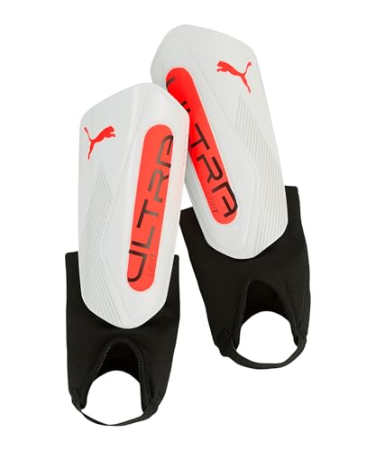 PUMA ULTRA Light Ankle, Unisex Schienbeinschoner, PUMA White-Glowing Red, L - 030991 PUMA ULTRA Light Ankle, Unisex Schienbeinschoner, PUMA White-Glowing Red, L - 030991 von PUMA
