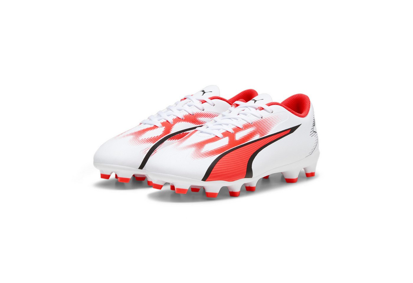 PUMA ULTRA PLAY FG/AG Jr PUMA WHITE-PUMA BLACK-FIRE ORC Fußballschuh PUMA ULTRA PLAY FG/AG Jr PUMA WHITE-PUMA BLACK-FIRE ORC Fußballschuh von PUMA