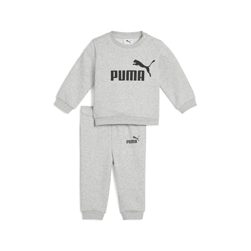 PUMA Unisex Baby MINICATS ESS Crew Set FL INF Gestrickte Anzüge, Light Gray Heather, 98 PUMA Unisex Baby MINICATS ESS Crew Set FL INF Gestrickte Anzüge, Light Gray Heather, 98 von PUMA