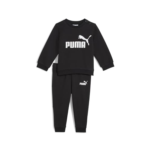 PUMA Unisex Baby MINICATS ESS Crew Set FL INF Gestrickte Anzüge, PUMA Black, 92 PUMA Unisex Baby MINICATS ESS Crew Set FL INF Gestrickte Anzüge, PUMA Black, 92 von PUMA