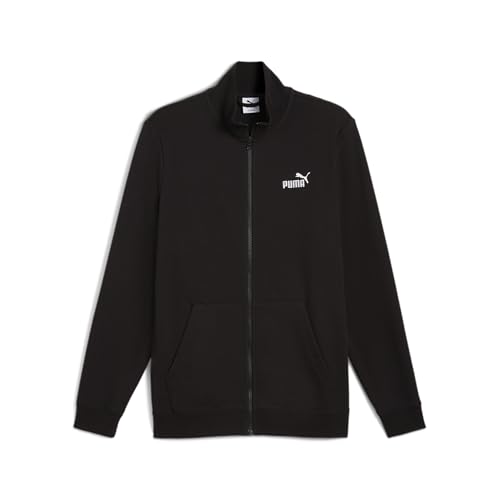 PUMA Unisex ESS No. 1 Logo Track Jacket TR Trainingsjacken, PUMA Black, von PUMA