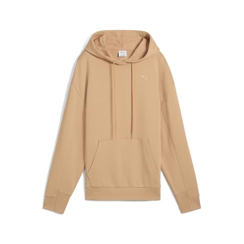 PUMA Unisex HER Relaxed Hoodie TR Kapuzenpullis, Warm Beige, PUMA Unisex HER Relaxed Hoodie TR Kapuzenpullis, Warm Beige, von PUMA