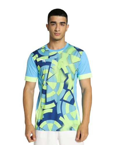 PUMA Unisex Individualgoal Graphic Jersey Hemd, Hellblau, M EU PUMA Unisex Individualgoal Graphic Jersey Hemd, Hellblau, M EU von PUMA