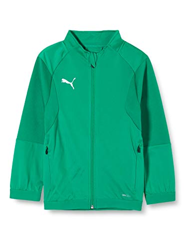 PUMA Unisex Kinder, LIGA Training Jacket Jr Jacke, Pepper Green-White, 140 von PUMA