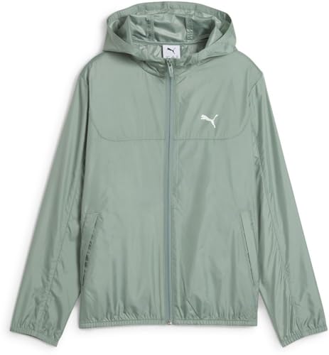 PUMA Unisex-Kinder Ess Regular Windbreaker Windjacken, Green Moon, PUMA Unisex-Kinder Ess Regular Windbreaker Windjacken, Green Moon, von PUMA