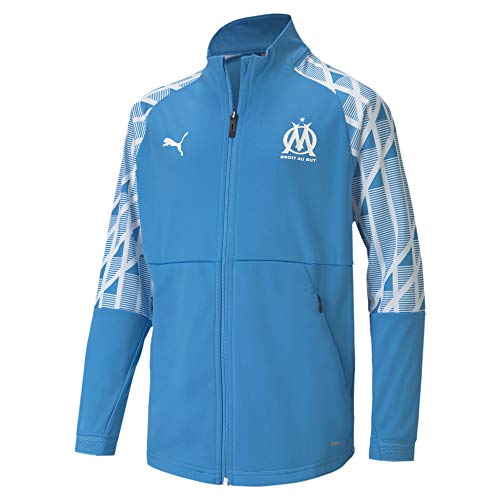 PUMA Jungen Olympique Marsella Temporada 2020/21-Stadium Jacket Jr Bleu Azur Whit Weste, rot, 128 PUMA Jungen Olympique Marsella Temporada 2020/21-Stadium Jacket Jr Bleu Azur Whit Weste, rot, 128 von PUMA