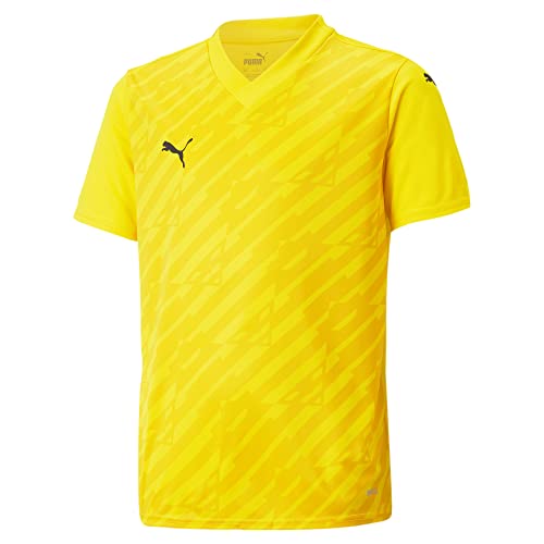 PUMA Unisex Kinder Teamultimate Jersey Jr T-Shirt, Gelb-Cyber Yellow, 164 von PUMA