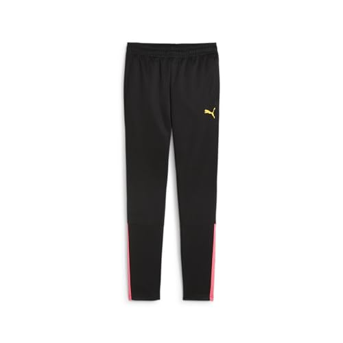 PUMA Unisex Kinder Teamliga Trainingshose Jr Strickhose, Puma Black-Sun Stream, 140 EU PUMA Unisex Kinder Teamliga Trainingshose Jr Strickhose, Puma Black-Sun Stream, 140 EU von PUMA