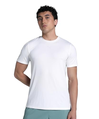 PUMA Unisex M CLOUDSPUN Soft Branded Tee T-Shirts, PUMA White, PUMA Unisex M CLOUDSPUN Soft Branded Tee T-Shirts, PUMA White, von PUMA