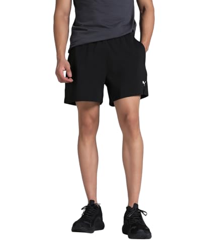 PUMA Unisex M TAD Essentials 5" Woven Short Gewebte Shorts, PUMA Black, PUMA Unisex M TAD Essentials 5" Woven Short Gewebte Shorts, PUMA Black, von PUMA