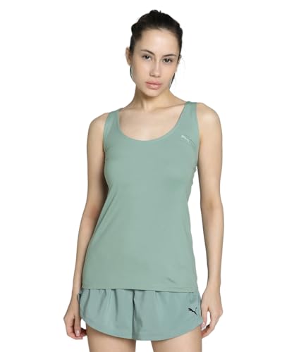 PUMA Unisex Move CLOUDSPUN Loose FIT Tank - Regular Length Panzer, Green Moon, PUMA Unisex Move CLOUDSPUN Loose FIT Tank - Regular Length Panzer, Green Moon, von PUMA