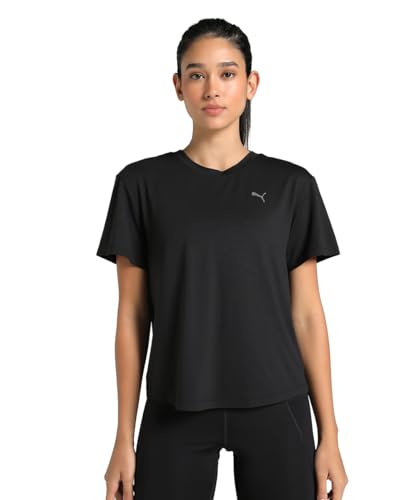 PUMA Unisex Move CLOUDSPUN Loose FIT Tee - Regular Length T-Shirts, PUMA Black, PUMA Unisex Move CLOUDSPUN Loose FIT Tee - Regular Length T-Shirts, PUMA Black, von PUMA