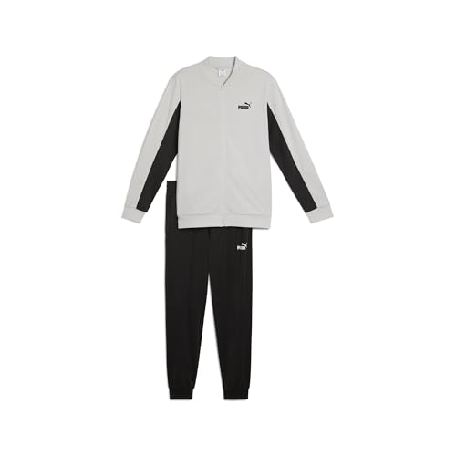PUMA Unisex Poly Baseball Suit Gestrickte Anzüge, Glacial Gray, PUMA Unisex Poly Baseball Suit Gestrickte Anzüge, Glacial Gray, von PUMA
