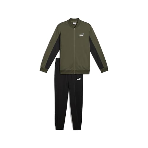 PUMA Unisex Poly Baseball Suit Gestrickte Anzüge, Loden Green, PUMA Unisex Poly Baseball Suit Gestrickte Anzüge, Loden Green, von PUMA