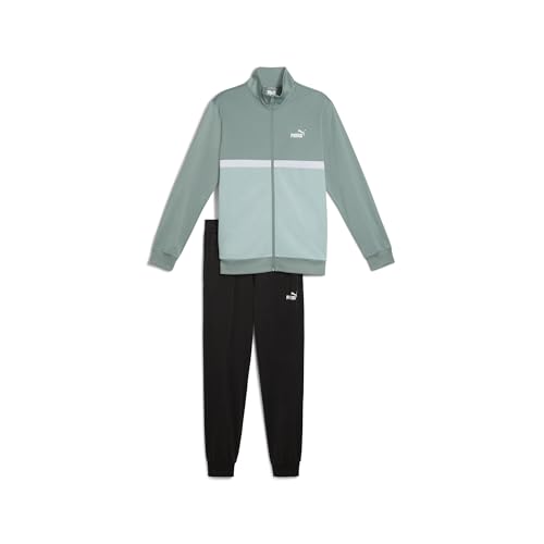 PUMA Unisex Poly Colorblock Suit Gestrickte Anzüge, Green Moon, PUMA Unisex Poly Colorblock Suit Gestrickte Anzüge, Green Moon, von PUMA