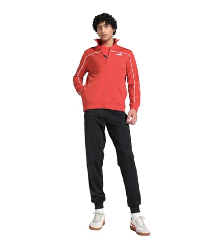 PUMA Unisex Poly Piping Suit Gestrickte Anzüge, Red Fire, PUMA Unisex Poly Piping Suit Gestrickte Anzüge, Red Fire, von PUMA