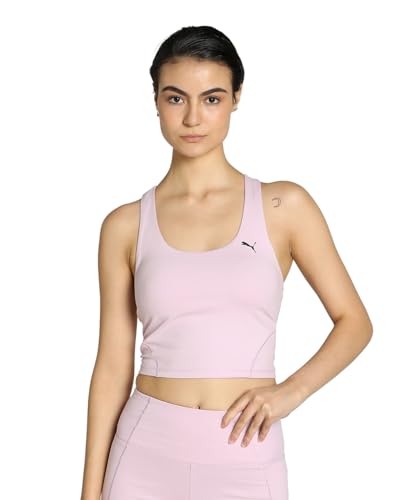 PUMA Unisex Studio Foundation 2-in-1 Crop Tanktop, Grape Mist Heather, XL EU PUMA Unisex Studio Foundation 2-in-1 Crop Tanktop, Grape Mist Heather, XL EU von PUMA