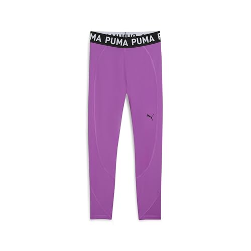PUMA Unisex W STRONG COLORBLOCK TIGHT - HW FL baby strumpfhose, Wild Berry, PUMA Unisex W STRONG COLORBLOCK TIGHT - HW FL baby strumpfhose, Wild Berry, von PUMA