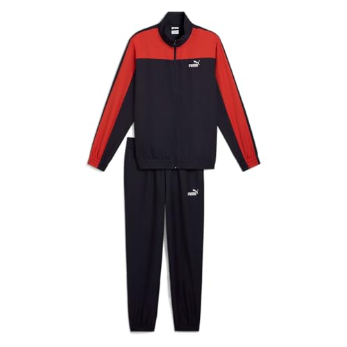 PUMA Unisex Woven Colorblock Tracksuit Gewebte Anzüge, New Navy, von PUMA