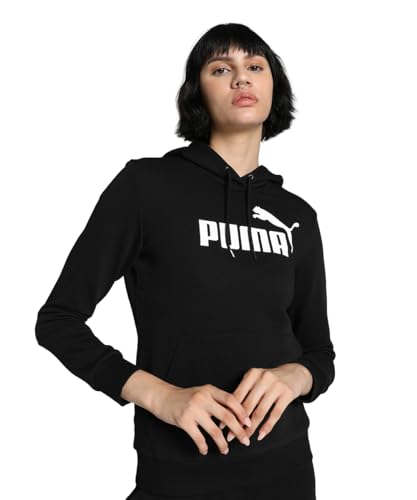 PUMA Essential Small Logo Kapuzenpullover Damen, Schwarz, XS, 586799 PUMA Essential Small Logo Kapuzenpullover Damen, Schwarz, XS, 586799 von PUMA