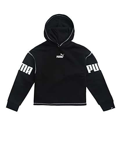 PUMA girls Sweater, Puma Black, 104 von PUMA