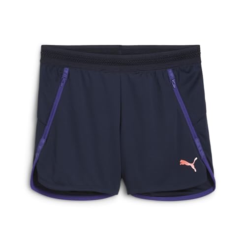 PUMA individualBLAZE Shorts, Damen Gestrickte Shorts, Club Navy-Lapis Lazuli, 659557 von PUMA