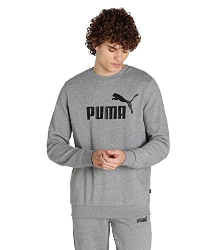 PUMA mens Pullover, Medium Gray Heather, S PUMA mens Pullover, Medium Gray Heather, S von PUMA