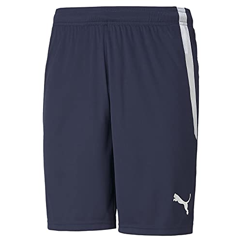 PUMA mens Shorts, Peacoat-Puma White, S PUMA mens Shorts, Peacoat-Puma White, S von PUMA