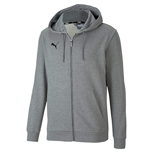 PUMA Kinder teamGOAL 23 Casuals Hooded Jacket Jr Kapuzenjacke, Medium Gray Heather, 116 PUMA Kinder teamGOAL 23 Casuals Hooded Jacket Jr Kapuzenjacke, Medium Gray Heather, 116 von PUMA