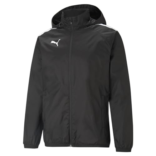 PUMA Herren Teamliga All Weather Jacket Sweater, Puma Black-puma Black, M EU von PUMA