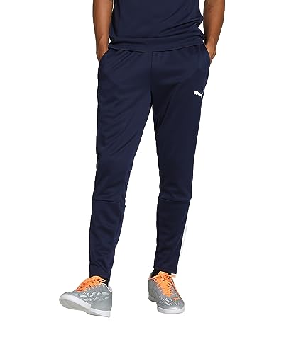 PUMA Herren Pants Teamliga Training Pants, Peacoat-puma White, L PUMA Herren Pants Teamliga Training Pants, Peacoat-puma White, L von PUMA