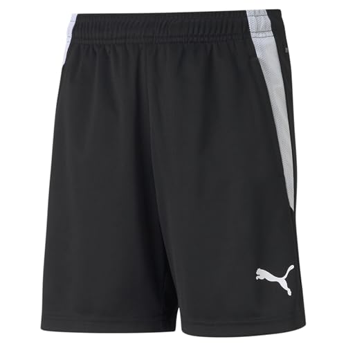 PUMA Unisex Kinder Teamliga Training Jr Shorts, Puma Black-puma White, 128 EU von PUMA