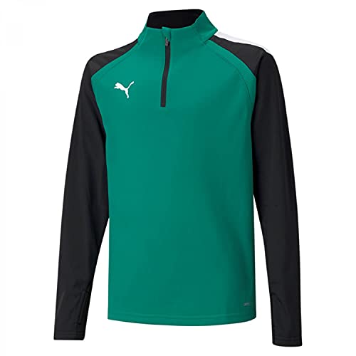 PUMA unisex-kinder Sweater, Pepper Green-Puma Black, 176 PUMA unisex-kinder Sweater, Pepper Green-Puma Black, 176 von PUMA