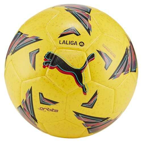 PUMA 084108-02 Orbita LaLiga 1 HYB Soccer Ball Unisex Yellow Größe 5 von PUMA