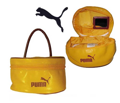 Puma Damen Kosmetiktasche/Handtasche/Ladies Case Yellow Puma Damen Kosmetiktasche/Handtasche/Ladies Case Yellow von PUMA