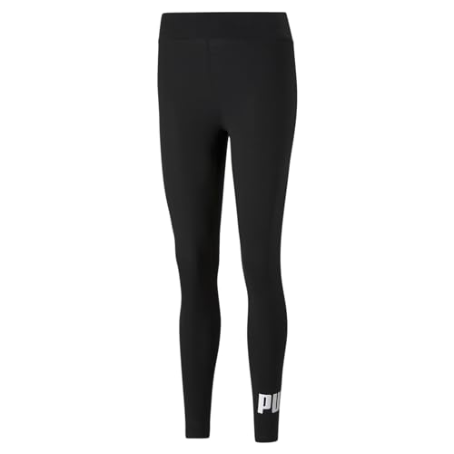 PUMA Damen Logo Leggings, Puma Schwarz, XL von PUMA