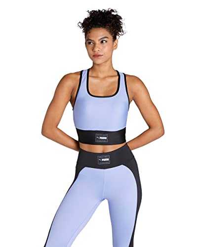 PUMA Damen Fit Eversculpt Skimmer Croptop lila XL von PUMA