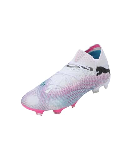 Puma Herren Fussballschuhe Future 7 Ultimate FG/AG 107599 Puma White-Black-Poison Pink 47 von PUMA