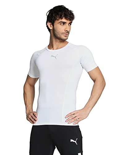 PUMA Herren Liga baselayer te Shirt, Puma White, S-L EU PUMA Herren Liga baselayer te Shirt, Puma White, S-L EU von PUMA
