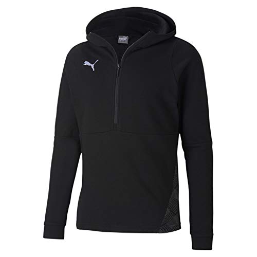Puma Herren teamFINAL 21 Casuals Hoody Hoodie, Black, S Puma Herren teamFINAL 21 Casuals Hoody Hoodie, Black, S von PUMA