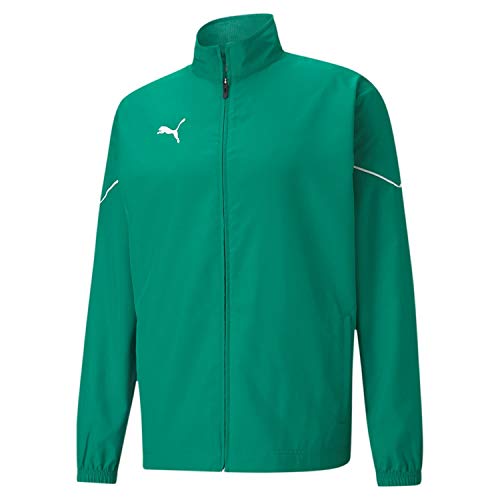 Puma Herren Trainingsjacke Teamrise Sideline Jacket, Pepper Greenpuma Black, M, 657326 von PUMA