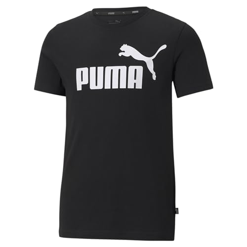 Puma Jungen T-shirt, Puma Black, 98 von PUMA