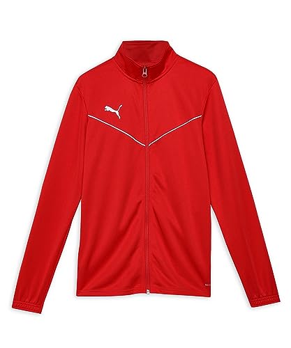 PUMA Kinder Teamrise træning poly jakke Trainingsjacke, Puma Red-Puma White, 164 EU PUMA Kinder Teamrise træning poly jakke Trainingsjacke, Puma Red-Puma White, 164 EU von Puma