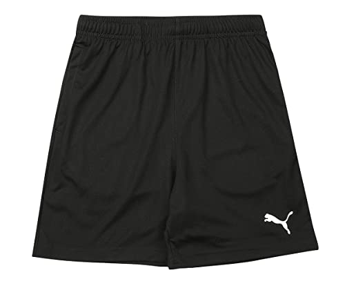 PUMA Unisex Kinder Teamrise Training Jr Shorts, Puma Black-puma White, 140 EU von PUMA