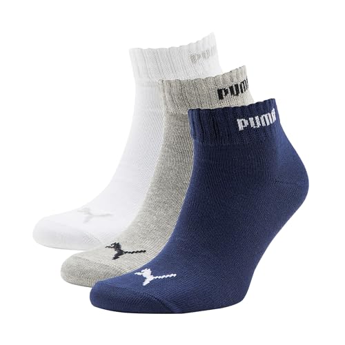 Puma Quarter Socken 3er Pack Quarter, Unisex, Navy, 40-42 Puma Quarter Socken 3er Pack Quarter, Unisex, Navy, 40-42 von Puma