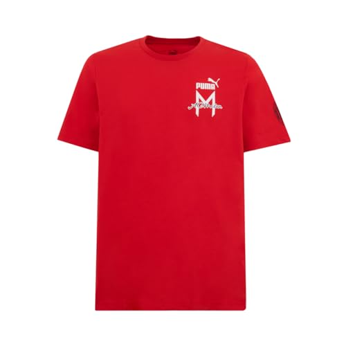 PUMA T-Shirt Ftlbicons Adulto, Herren T-Shirt, Red, von ACM 1899