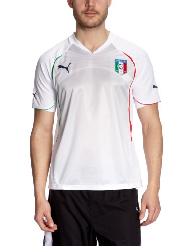Puma Tee Shirt Training Italia Trikot Fußball Herren weiß M weiß von PUMA